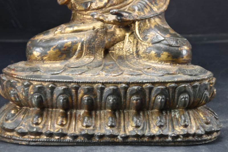 Gilt Bronze Statue of Padsambhava, Tibet, 19th Century