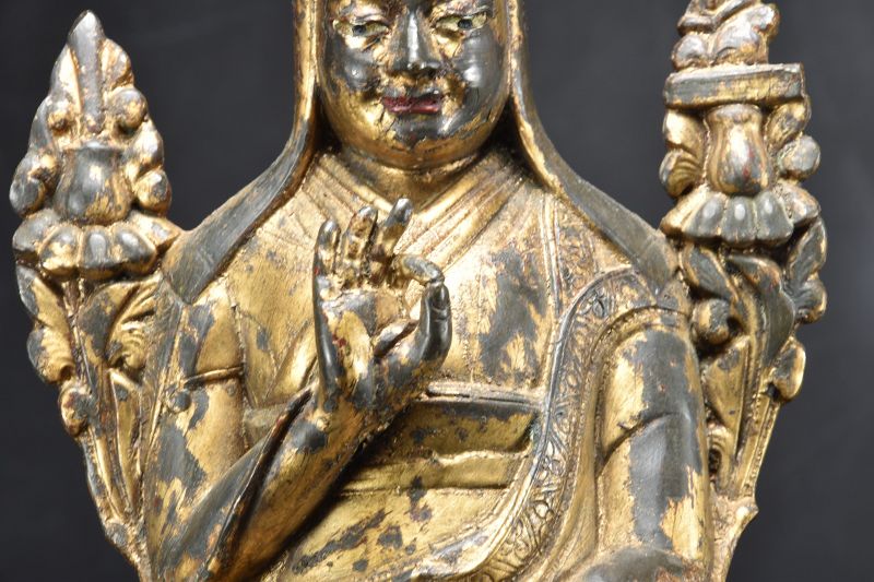 Gilt Bronze Statue of Padsambhava, Tibet, 19th Century