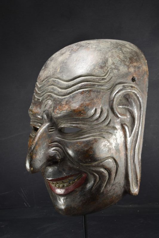 Gigaku Theater Mask, Japan, Early 20th C.