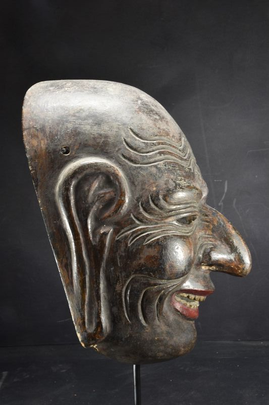 Gigaku Theater Mask, Japan, Early 20th C.