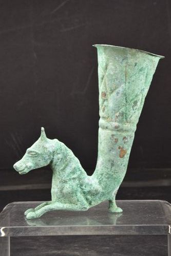 Bronze Rhyton, Bactrian Civilisation