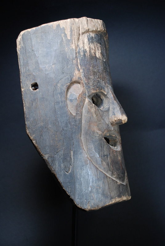 Rare &amp; Unusual Himalayan Mask, Early 20th C.