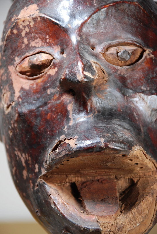 Important Helmet Mask, Ekoi Peoples, early 20th C.