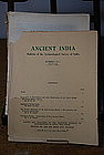 Ancient India Bulletin, No 10 & 11, Years 1954 & 1955