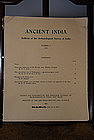 Ancient India Bulletin, No 17, Year 1961