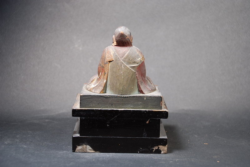 Statue of a Zen Master, Japan, 19th C.