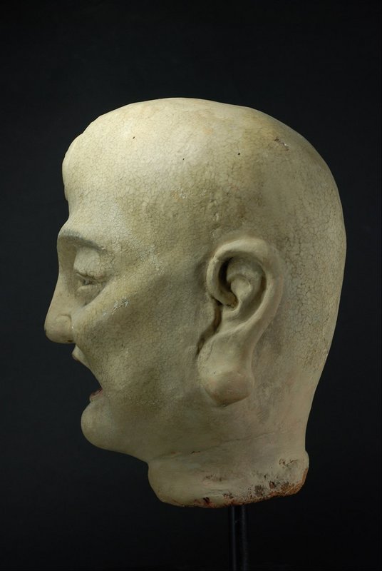 Important Head of a Lohan, China, Ming Dynasty