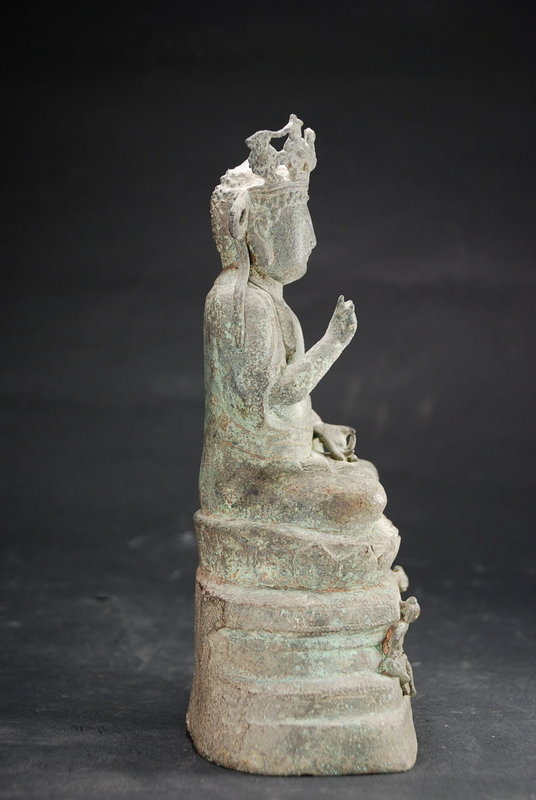 Unusual Statue of Vairocana, China, Early Ming Dynasty