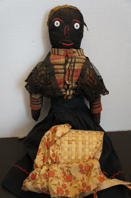 black cloth dolls