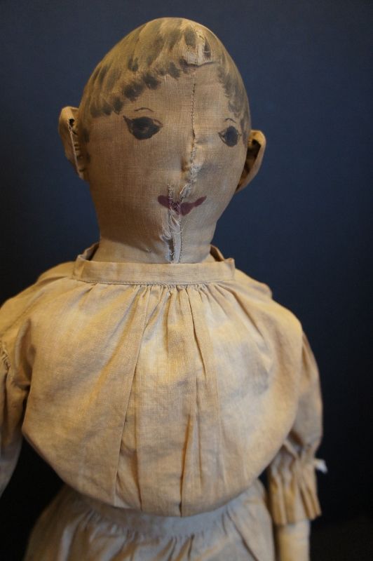 26&quot; painted face cloth doll with lots of special features C1880