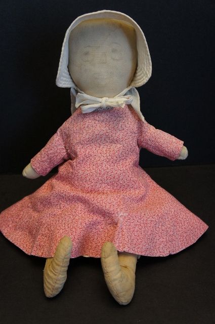 14&quot; pencil face cloth doll with joy in her heart, what could be better