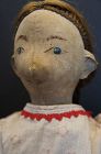 23" painted face antique cloth doll, a real Southern young lady