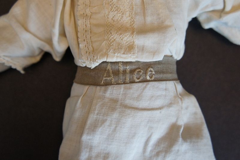 Funny little doll, her name is Alice, 18&quot; tall and circa 1900-1910