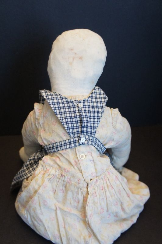 Big, heavy, rag stuffed outrageous cloth doll