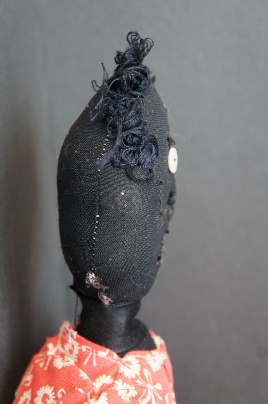 Whimsical little black doll from an estate in Tennessee