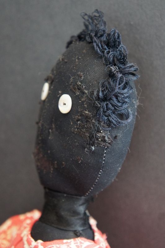 Whimsical little black doll from an estate in Tennessee