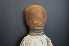 All original repairs, a wonderful early rag doll. 1890