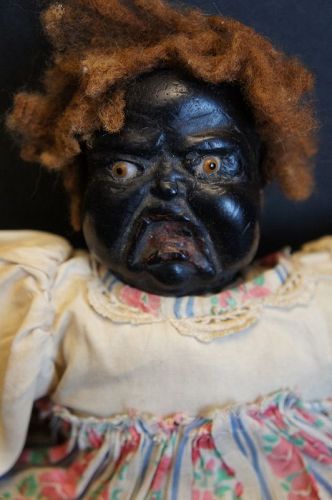 One angry baby, I am glad I can't hear the crying C.1910 wax head