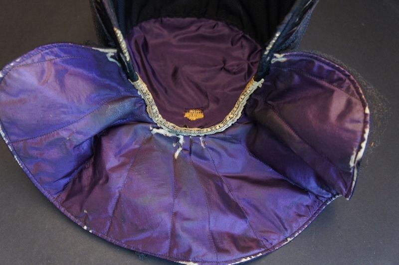 A really nice Shaker sister's bonnet 1860