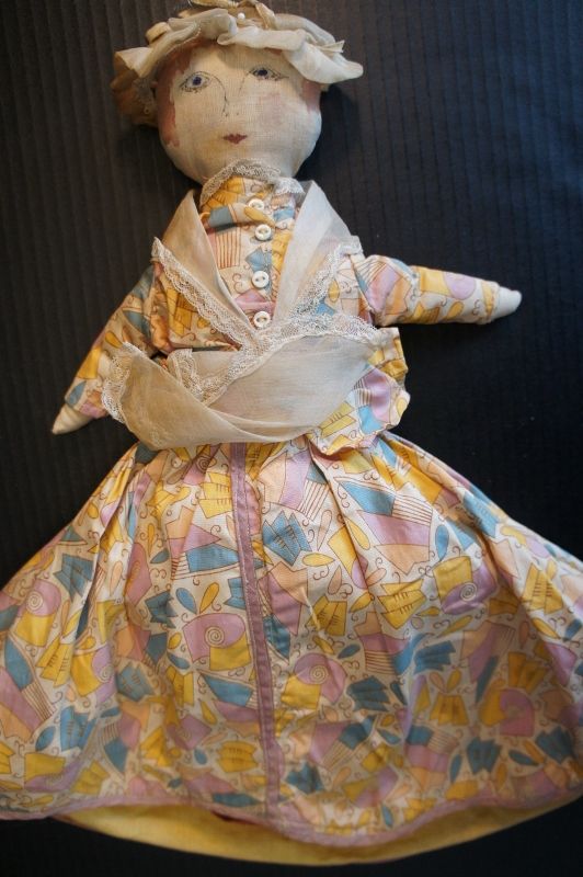 Perfectly beautiful, topsy turvy doll 14&quot;