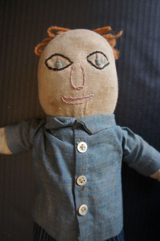 What do you think, college professor? Stockinette doll so cute