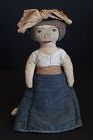 Little Miss Goody Two Shoes, big as two minutes 10" tall  C.1890
