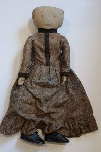All ready to visit great Aunt Agnus and she looks spiffy.28" C 1880