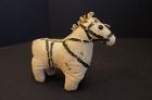 Antique homespun folk art toy horse so adorable 5 1/2" tall