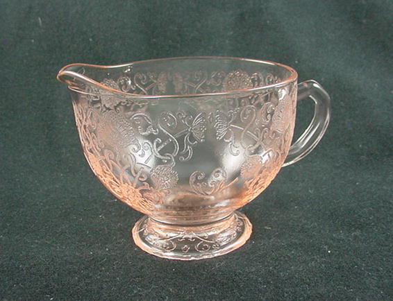 Florentine 1  Creamer - Pink