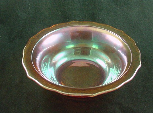 Normandie Iridescent Round Serving Bowl