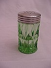 Windsor Green Salt & Pepper Shakers