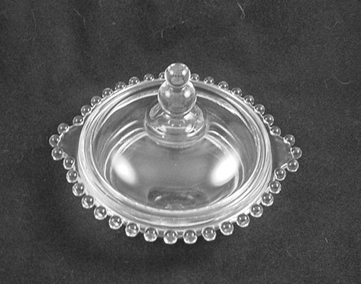 Imperial Candlewick  Round Butter Dish &amp; Cover