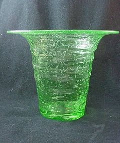 Consolidated Catalonian Emerald Hat Vase