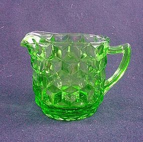 Cube Large Creamer - Green