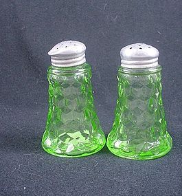 Cube Salt & Pepper Set - Green