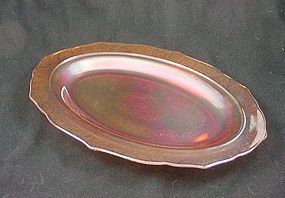 Normandie Iridescent Oval Platter