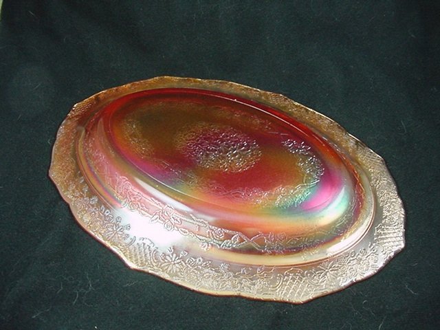 Normandie Iridescent Oval Platter