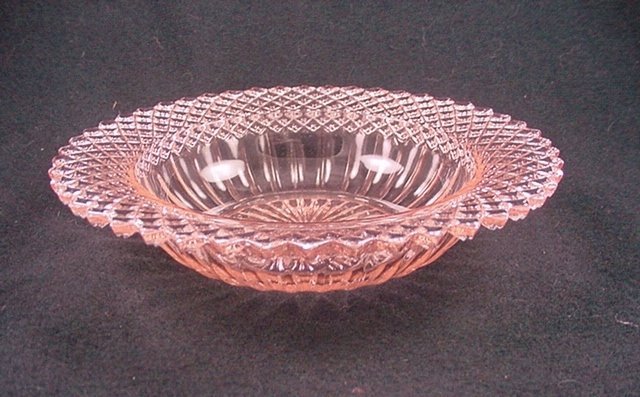 Miss America Cereal Bowl - Pink