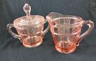 Doric Sugar & Creamer Set - Pink