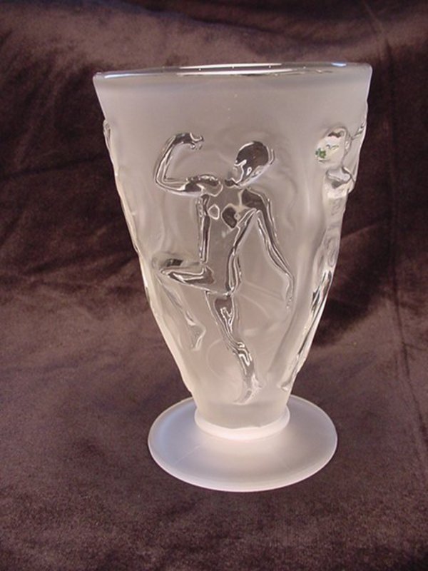 Consolidated Dancing Nymphs Tumbler  - French Crystal