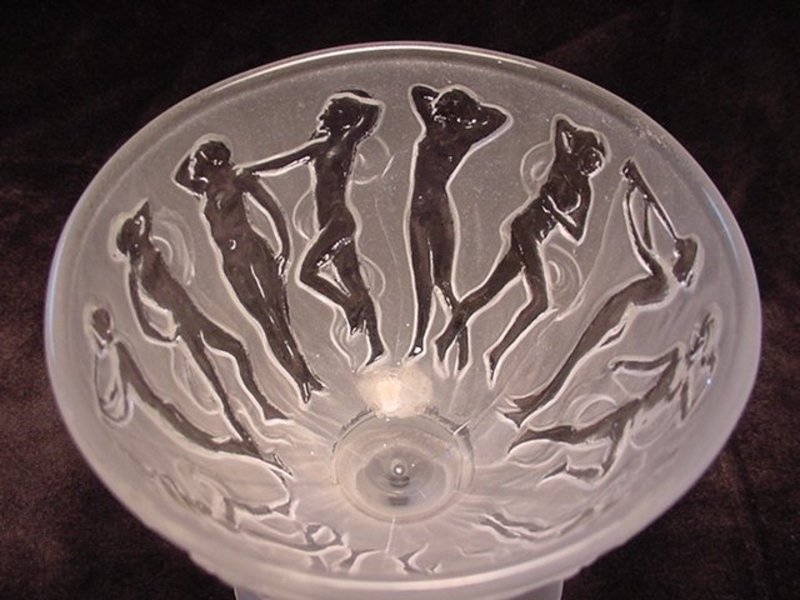 Consolidated Dancing Nymphs Sherbet - French Crystal