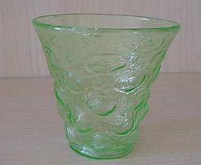 Consolidated Catalonian Emerald Sweet Pea Vase
