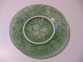 Consolidated Glass Five Fruits Plate
