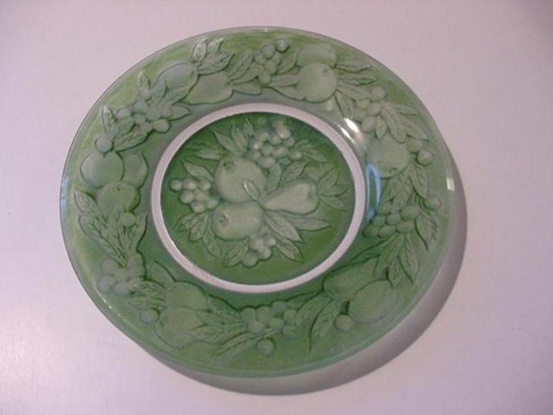 Consolidated Glass Five Fruits Plate