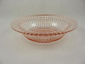 Queen Mary Pink 6 Inch Rimmed Cereal Bowl
