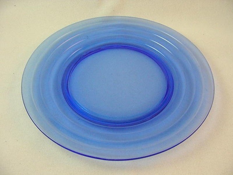 Moderntone Cobalt Luncheon Plate