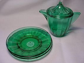 Akro Agate Large Interior Panel Toy Dishes
