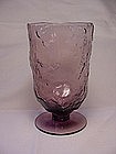 Morgantown Crinkle Footed Tumbler - Amethyst