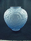 Consolidated Glass Pine-Cone Vase - Blue Crystal Satin