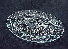 Bubble Sapphire Blue Serving Platter